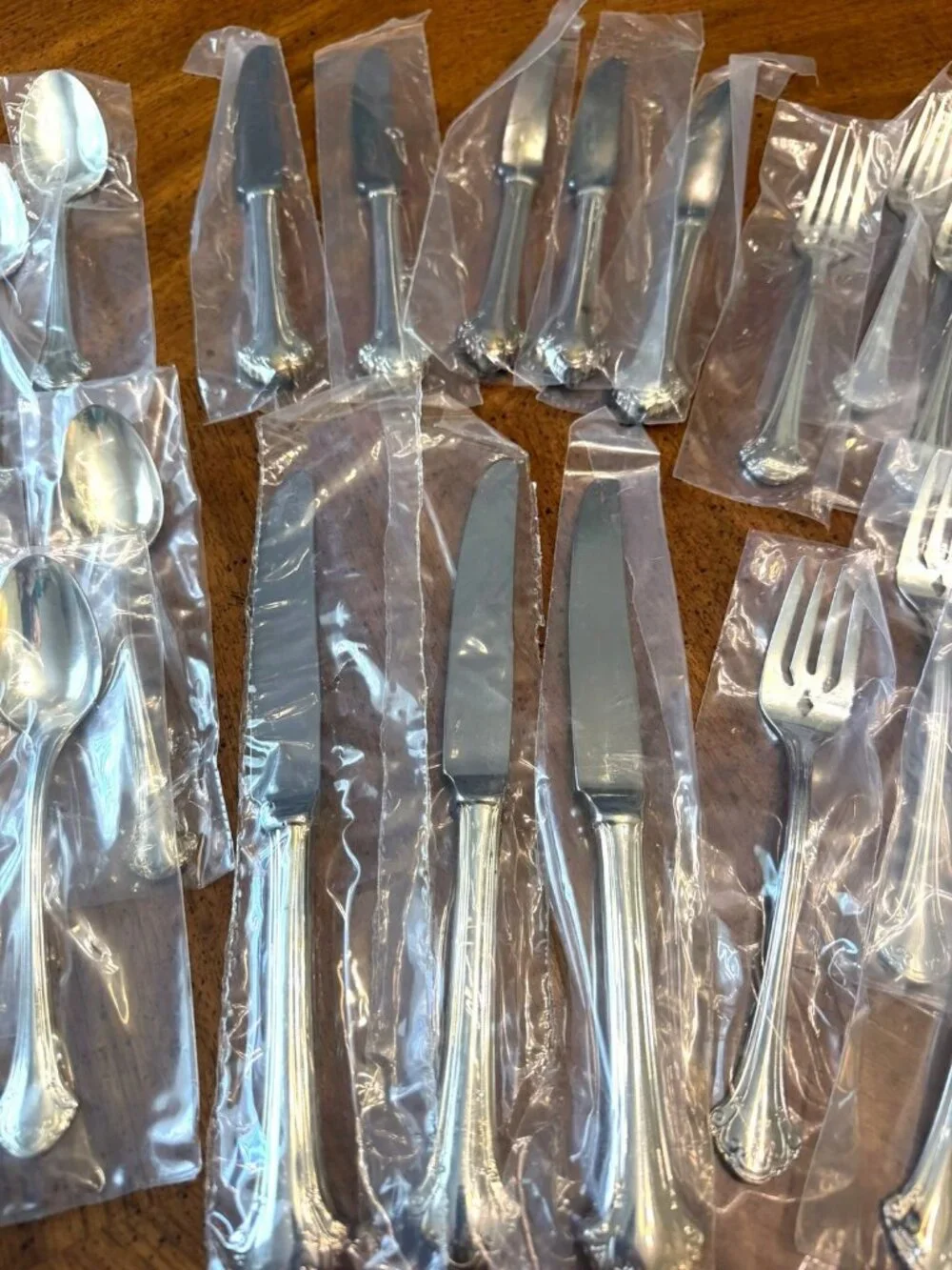 Towle Boston Chippendale Silverplate 40 Pc Flatware Set Service 8 NEW-Never Used
